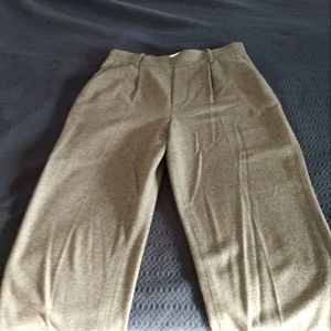 Vince women's gray wool blend pants Size M